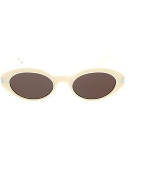 Saint Laurent Klassische Schwarze Sonnenbrille - Grau