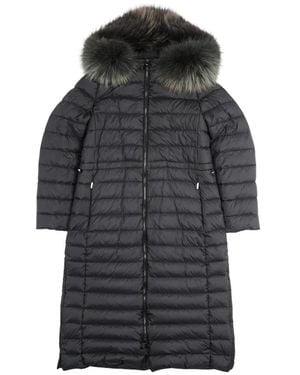 Moorer Jassen ,Zwart ,Leer Clezia Parka
