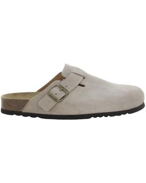 Scholl Mules - Grey