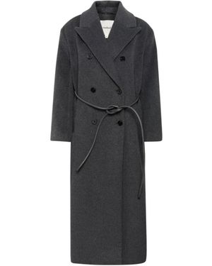 Soaked In Luxury Belted Coats - Zwart