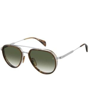 David Beckham Accessoires ,Veelkleurig ,Zonnebrillen - Groen