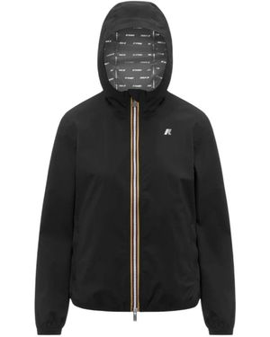K-Way Rain Jackets - Black