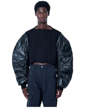Rick Owens Long Sleeve T-Shirts - Blue