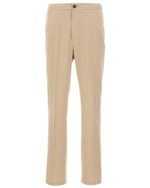 Pal Zileri Slim-Fit Trousers - Natural