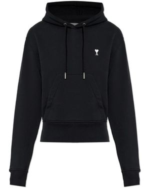 Ami Paris Hoodies - Negro