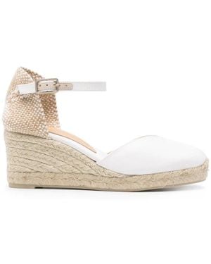 Castañer Wedges - Blanco