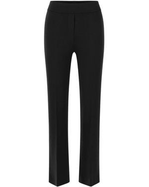 Rich & Royal Straight Trousers - Negro