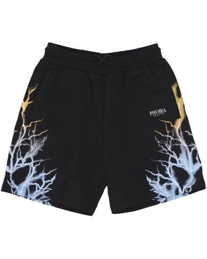 PHOBIA ARCHIVE Casual Shorts - Black