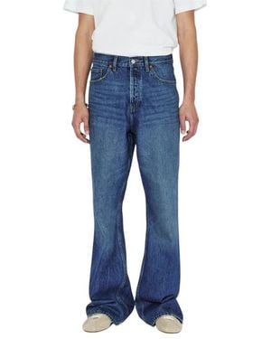 Dr. Denim Rift Wide Bootcut Jeans - Blauw