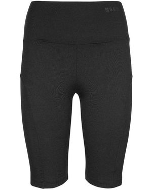 MSGM Training Shorts - Noir