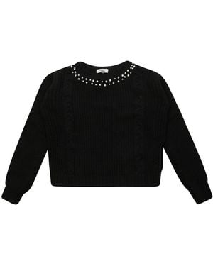 Dixie Round-Neck Knitwear - Negro