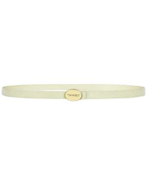 Twinset Belts - White