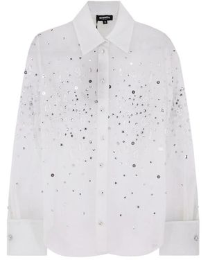 retroféte Eugenia Shirt - Wit