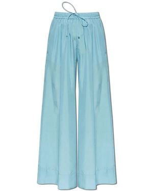 Forte Forte Wide Trousers - Blu