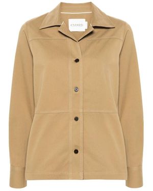 Closed Light Jackets - Natural