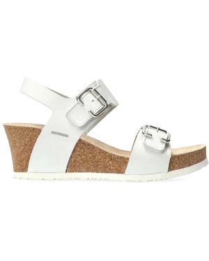 Mephisto Flat Sandals - Weiß