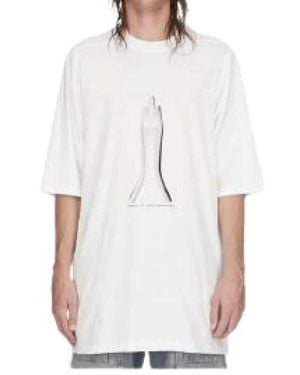 Rick Owens T-Shirts - Bianco