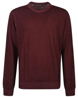 Michael Kors Round-Neck Knitwear - Purple