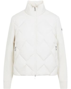 Moncler Cardigan Tricot - Wit