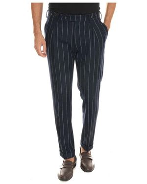 Berwich Slim-Fit Trousers - Blue