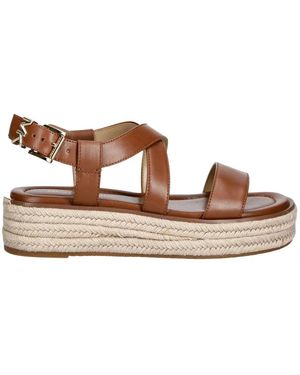 Michael Kors Lynn Espadrille Sandale - Braun