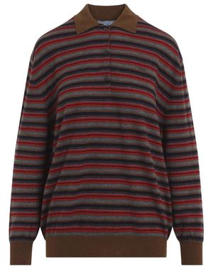Prada Cashmere Polo - Bruin
