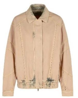 Golden Goose Bomber Jackets - Natural
