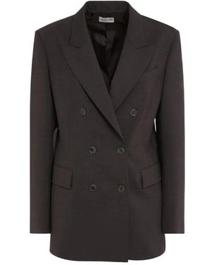 P.A.R.O.S.H. Zweireihiger Blazer - Schwarz