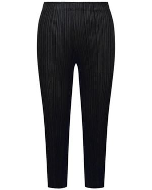 Issey Miyake Stylische Hosen Für Männer - Schwarz
