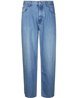 Arte' Loose Fit Jeans - Blue