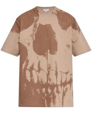 McQueen T-Shirts - Brown