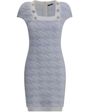 Balmain Short Dresses - Gris
