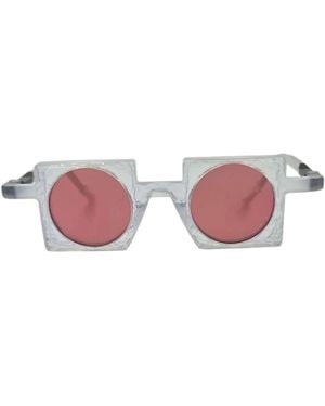 VAVA Eyewear Square Frame Zonnebrillen - Roze