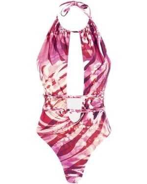 Guess Badmode ,Veelkleurig ,Multi-Gekleurde Strandkleding E3Gj 04Mc 04Rp 53D - Roze