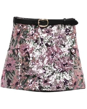 Self-Portrait Short Skirts - Red