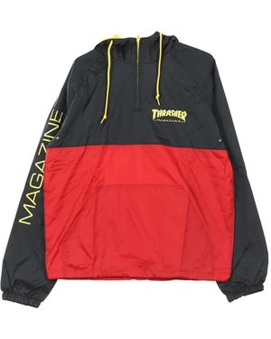Thrasher Wind Jackets - Rojo