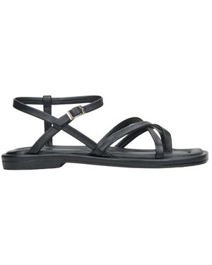 ESTRO Flat Sandals - Blu