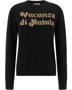 MC2 Saint Barth Truien & Vesten ,Zwart ,Crewneck Sweater