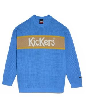 Kickers Round-Neck Knitwear - Blauw