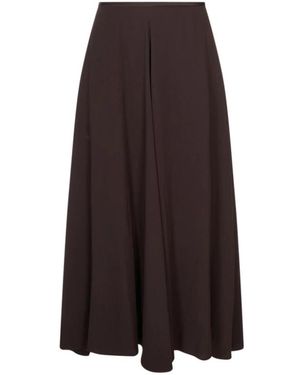 Agnona Midi Skirts - Brown