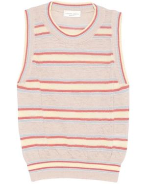 Roberto Collina Katoenen Gilet - Roze