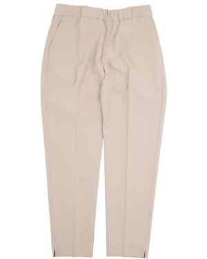 D.exterior Cropped Pants - Natural