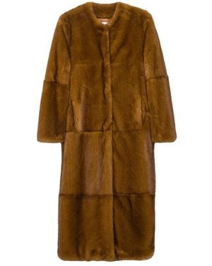 Stand Studio Faux Fur & Shearling Jackets - Marrón