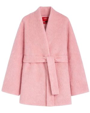 Max Mara Jassen ,Roze ,Wol Cardigan Jacket