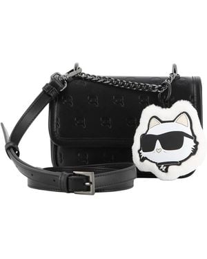 KARL LAGERFELD Cross Body Bags - Black
