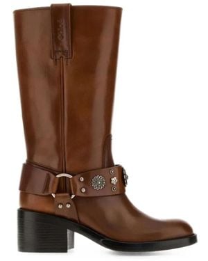 Chloé High Boots - Marron