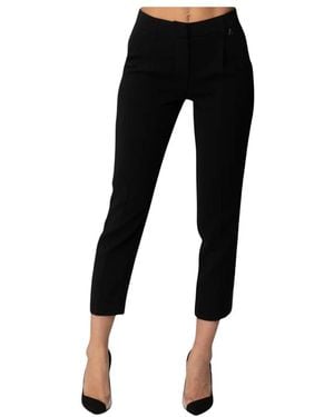 Twinset Cropped Trousers - Black