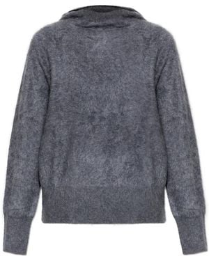Lisa Yang Truien & Vesten ,Grijs ,Kasjmier Rosaline Sweater