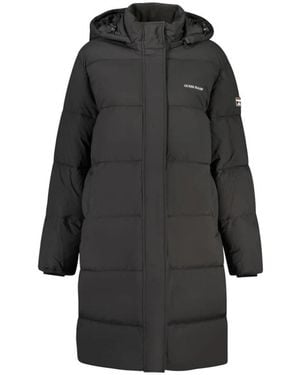 Guess Jassen ,Zwart ,Leer Short Jacket