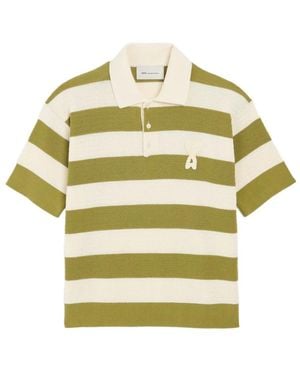 Ami Paris Polo Shirts - Yellow